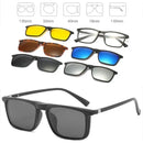 Óculos de Sol Magnético 5 Em 1
