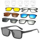 Óculos de Sol Magnético 5 Em 1